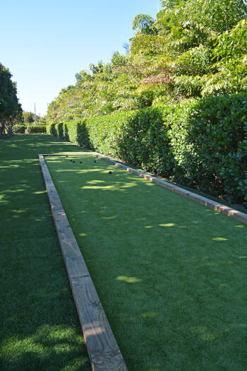 Austin Custom Bocce Court